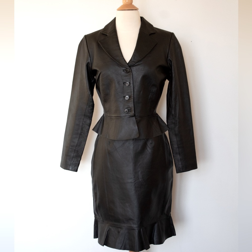 Bagatelle Vintage Leather Suit Set